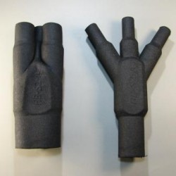 Термоусаживаемая перчатка на 3 направления
